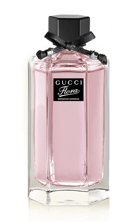 gucci flora gorgeous gardenia clear bottle